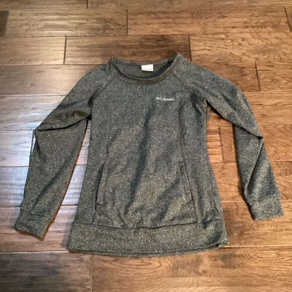 ladies Columbia Sweatshirt with‎ pockets Gray XS - Picture 1 of 4